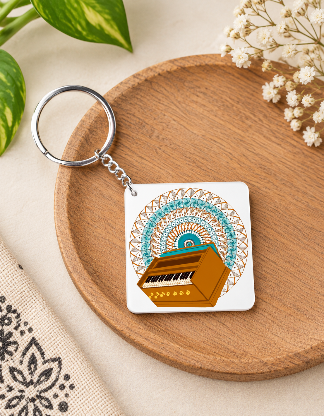 Harmonium Keychain