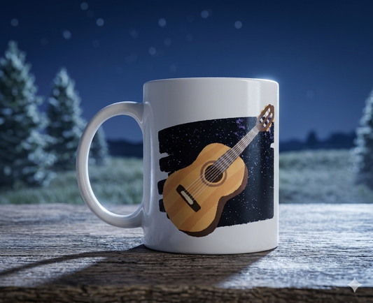 Acoustic Guitar Coffee Mug