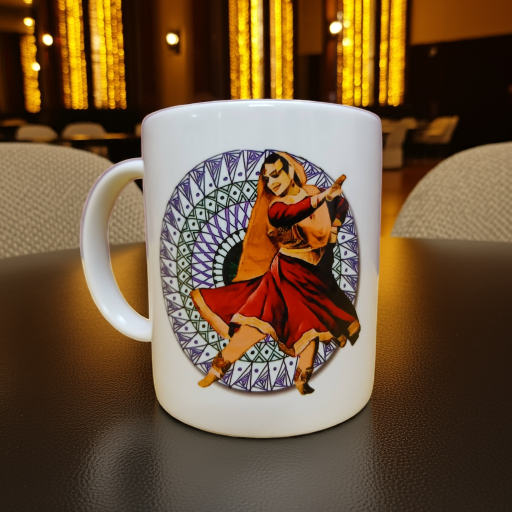 Kathak Coffee Mug (Multicolor)