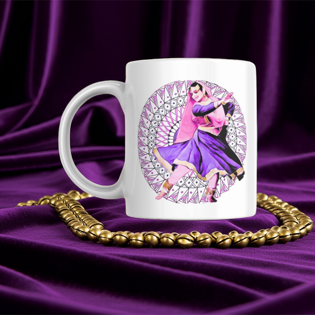 Kathak Coffee Mug (Violet)