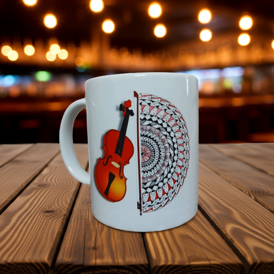 Violin Coffee Mug
