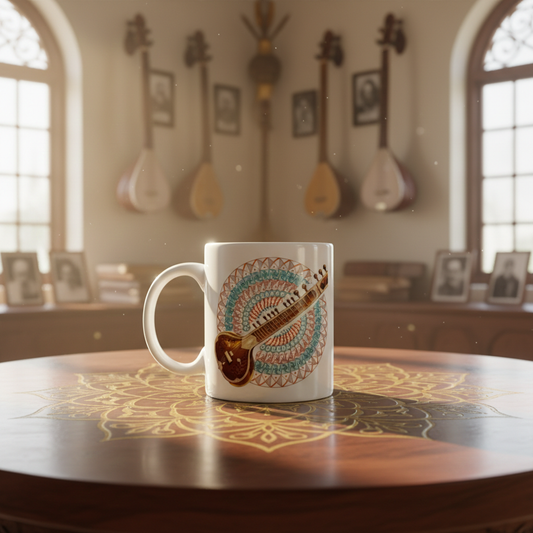 Sitar Coffee Mug