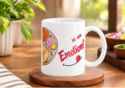Pavbhaji Coffee Mug (White)