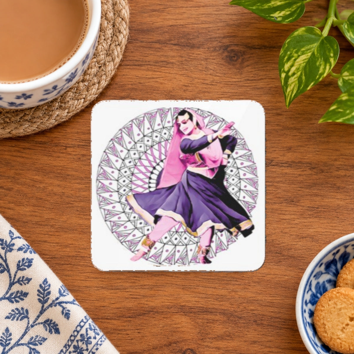 Kathak Violet Coaster