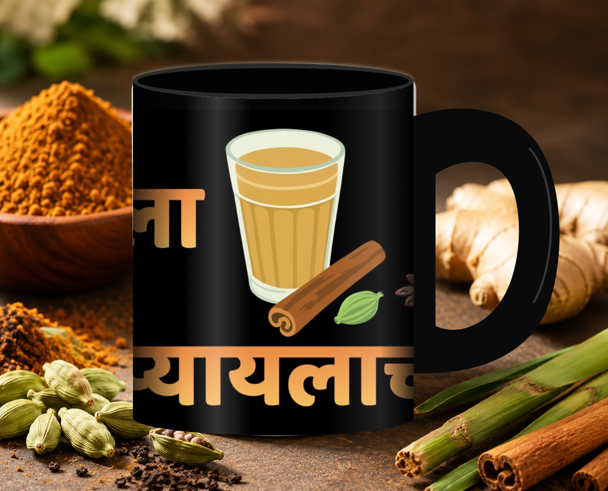 Masala Chaha Pyaylach Hava Mug