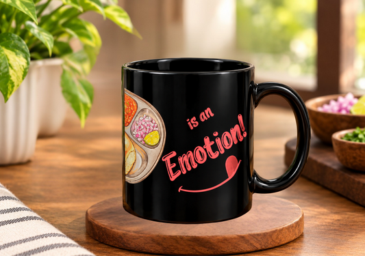 Pavbhaji Coffee Mug (Black)
