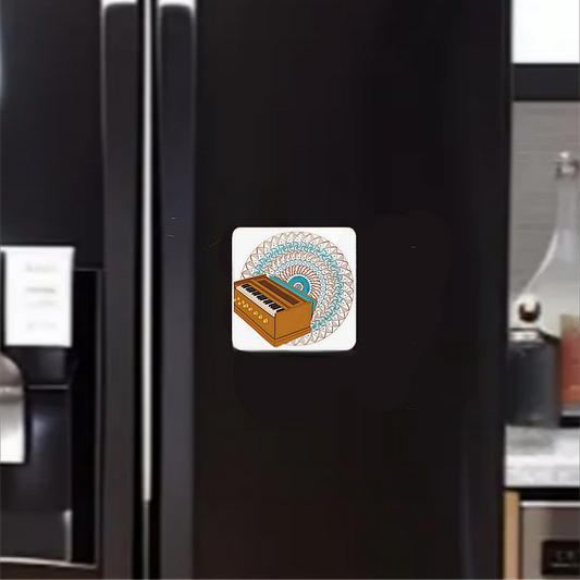 Harmonium Fridge Magnet